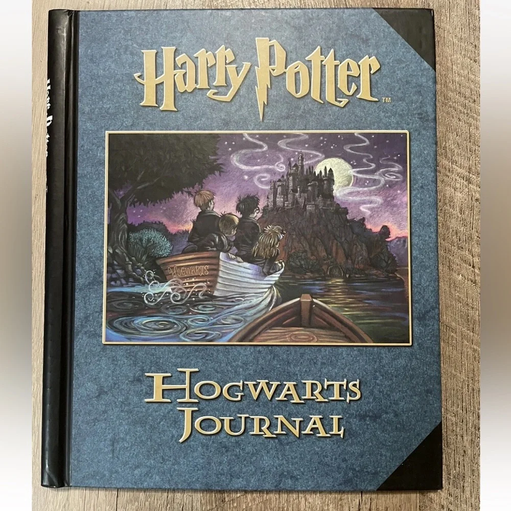 Harry Potter Hogwarts 2000 Y2K Collectors, hardcover spiral Journal